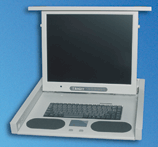 TFT Schublade mit KVM Switch, 17 " LCD